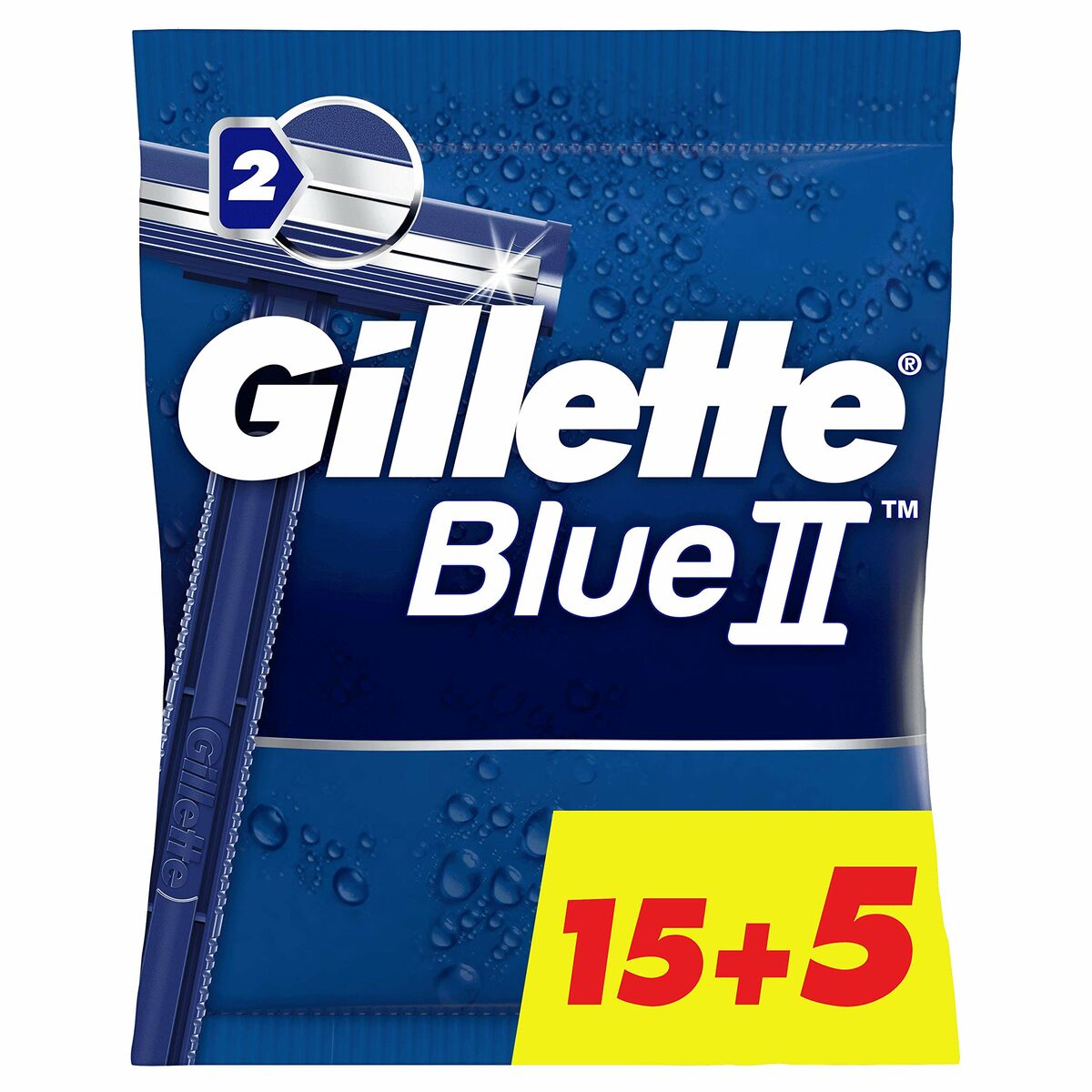 Kertakäyttöhöylä Gillette Blue II 20 osaa